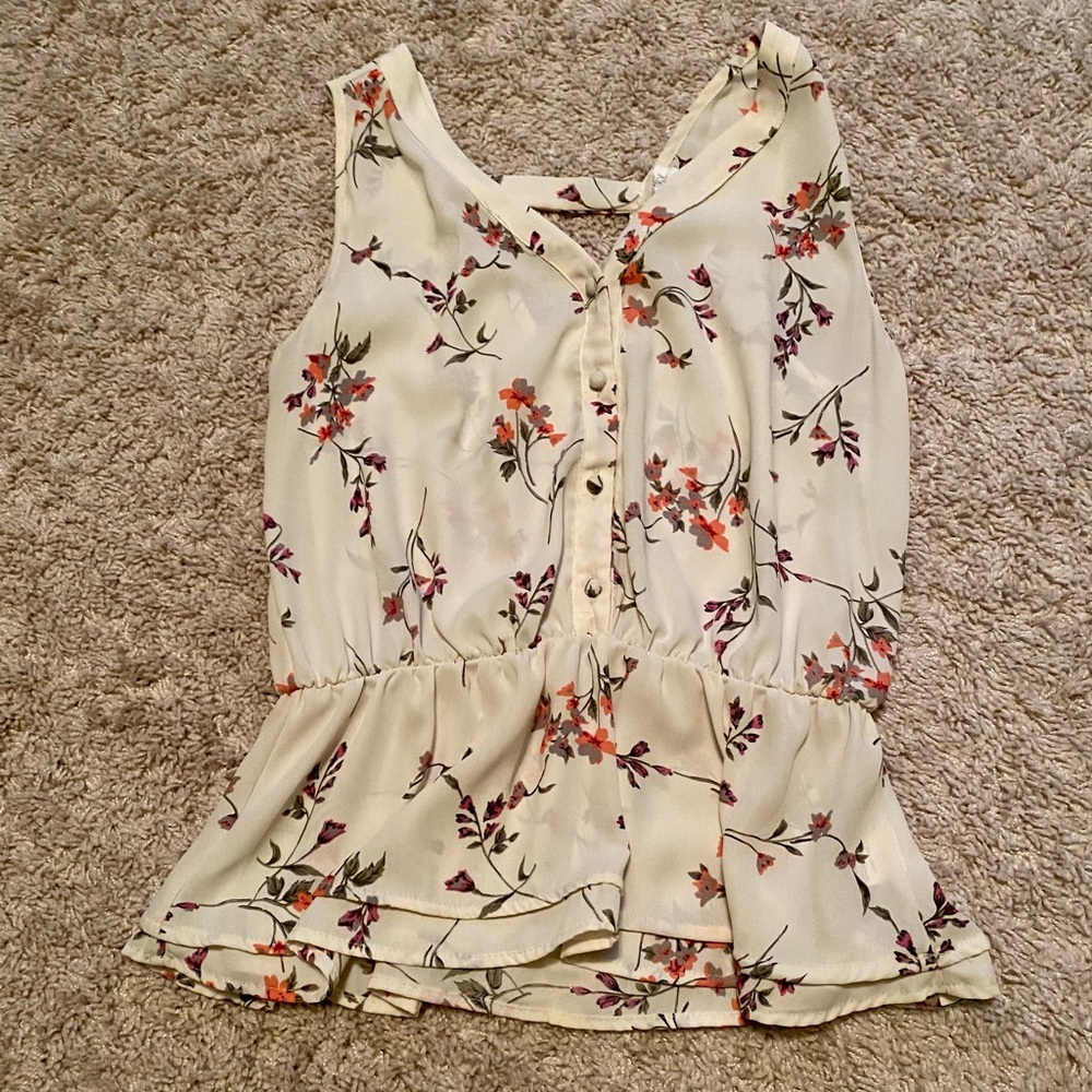Floral blouse
